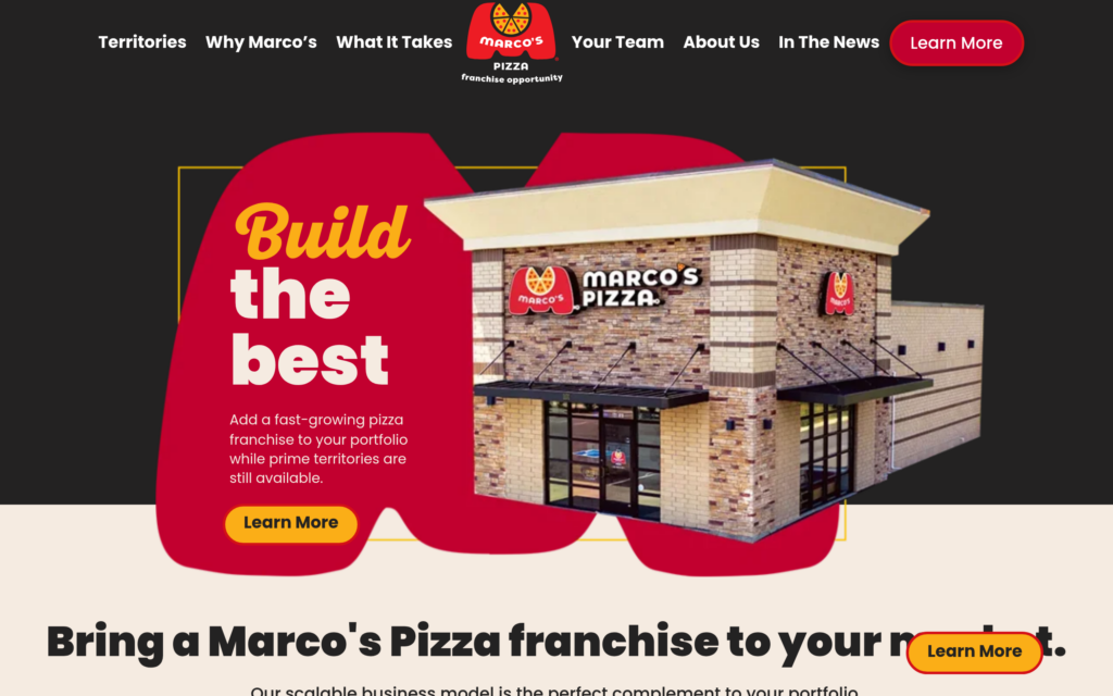 Screenshot of Marco’s
