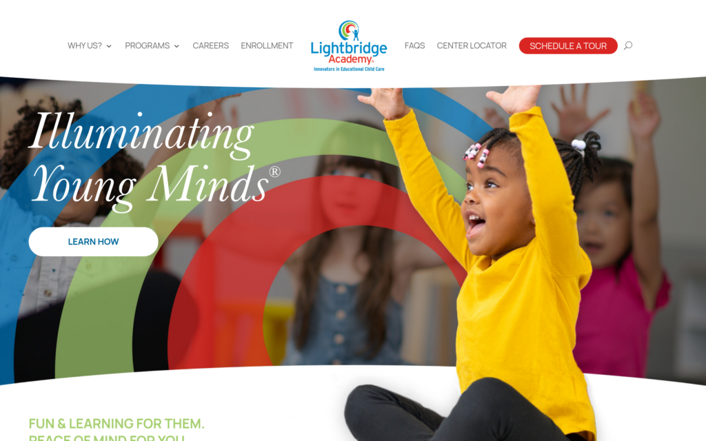 Screenshot of Lightbridge Academy