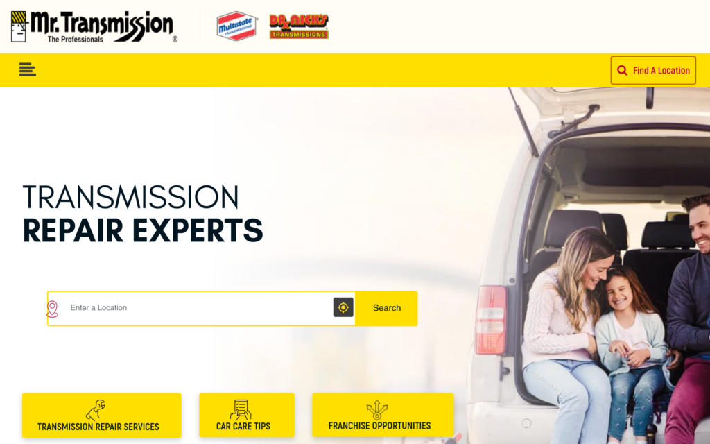 Screenshot of MrTransmission